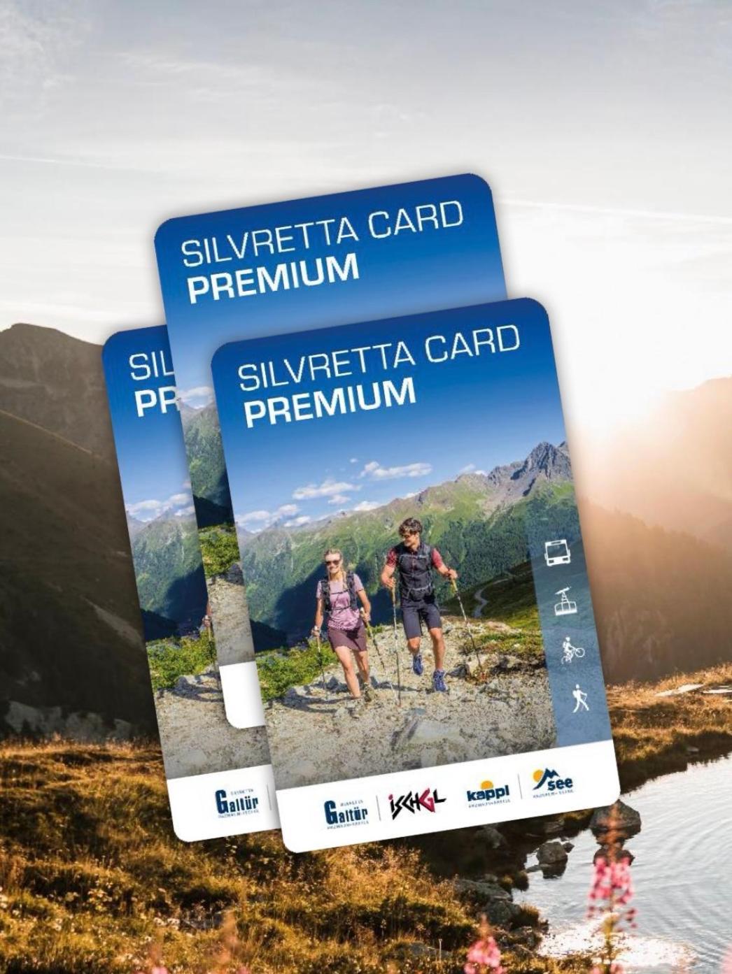 Apart Scharler Mit Silvretta Card See Bagian luar foto
