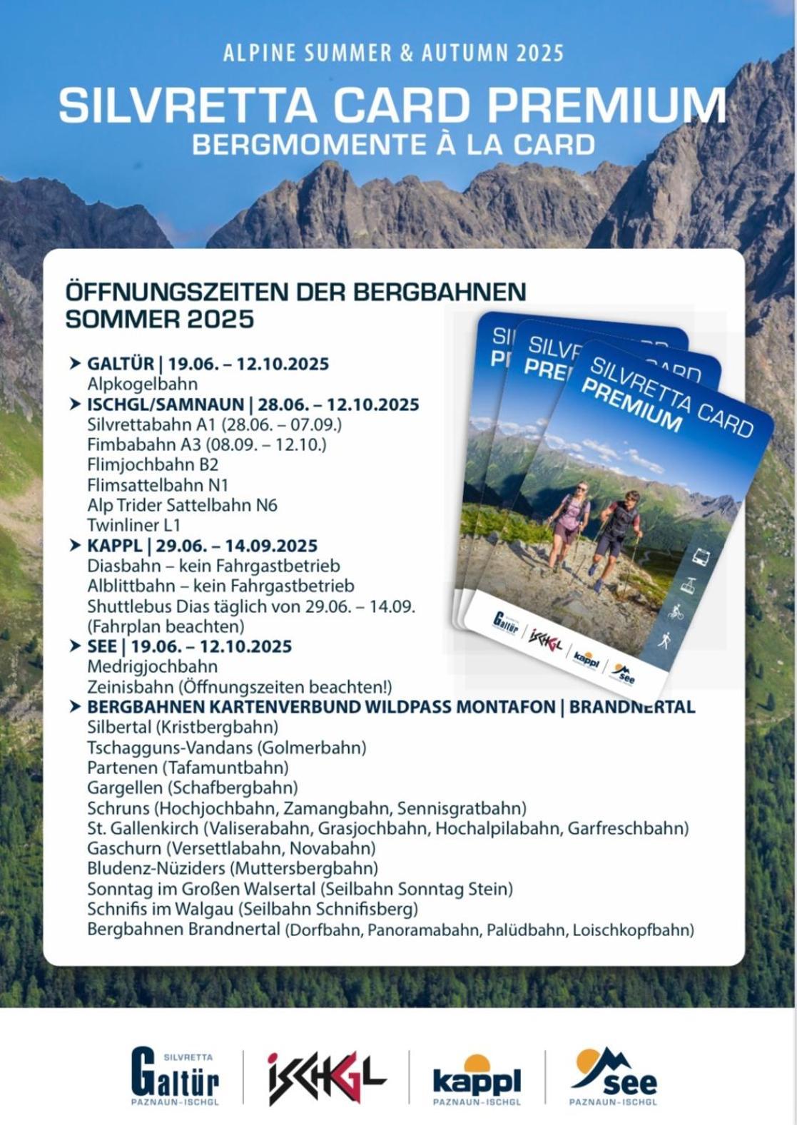 Apart Scharler Mit Silvretta Card See Bagian luar foto